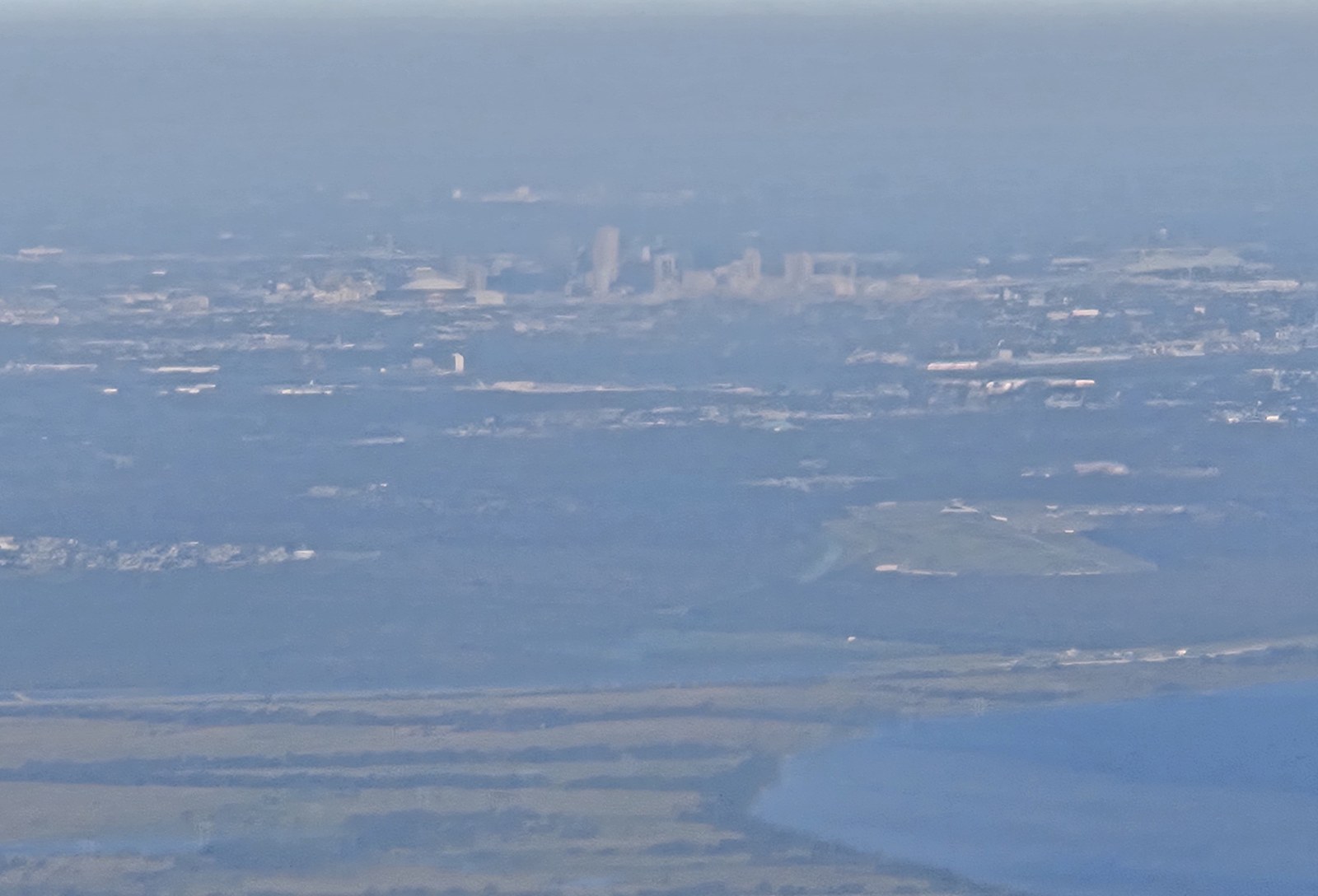 New Orleans sits amid swamp, marsh, and lakes. The plan's 18 dredging projects will move 52.6 million cubic yards of sediment.