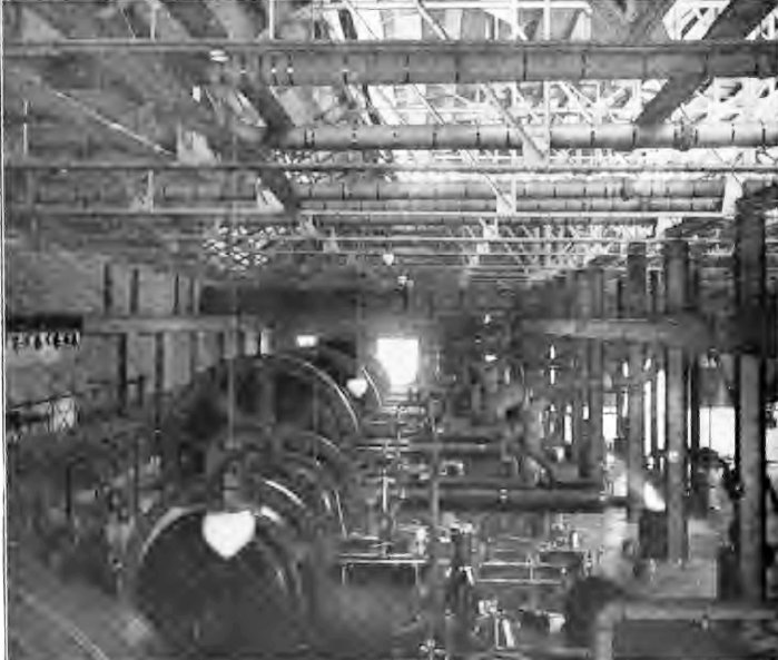 A New Orleans drainage pump station in 1904. The siphon-bell corrosion now under assessment affects machinery of similar vintage.