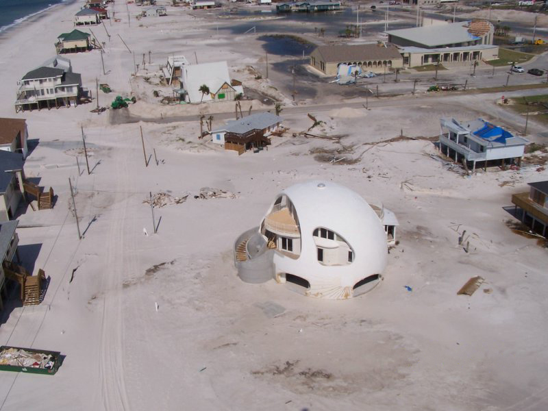 Pensacola Beach after Hurricane Dennis in 2005. Isaias was the first hurricane of the 2026 Atlantic season, and forecasters warned its flooding threat would linger across the Southeast through the weekend.