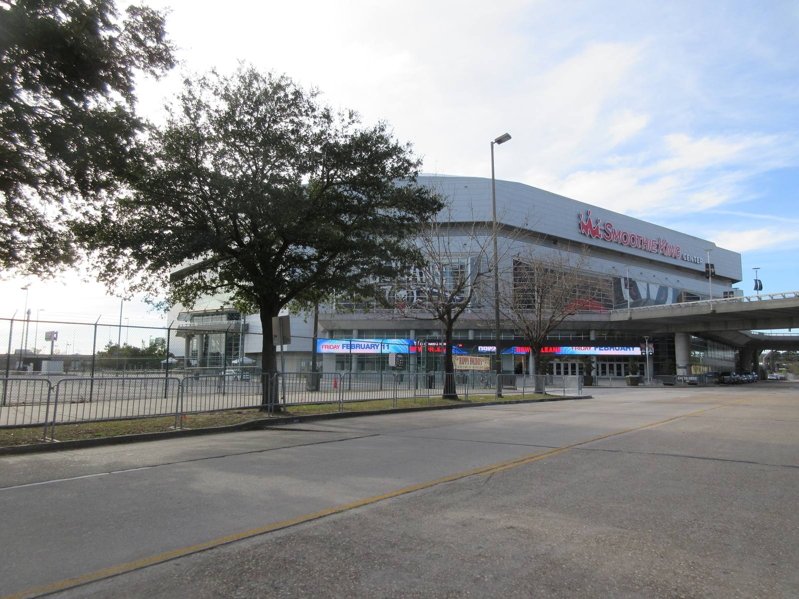 The Smoothie King Center in New Orleans. The Pelicans open the exhibition slate with a 24-point comeback win.