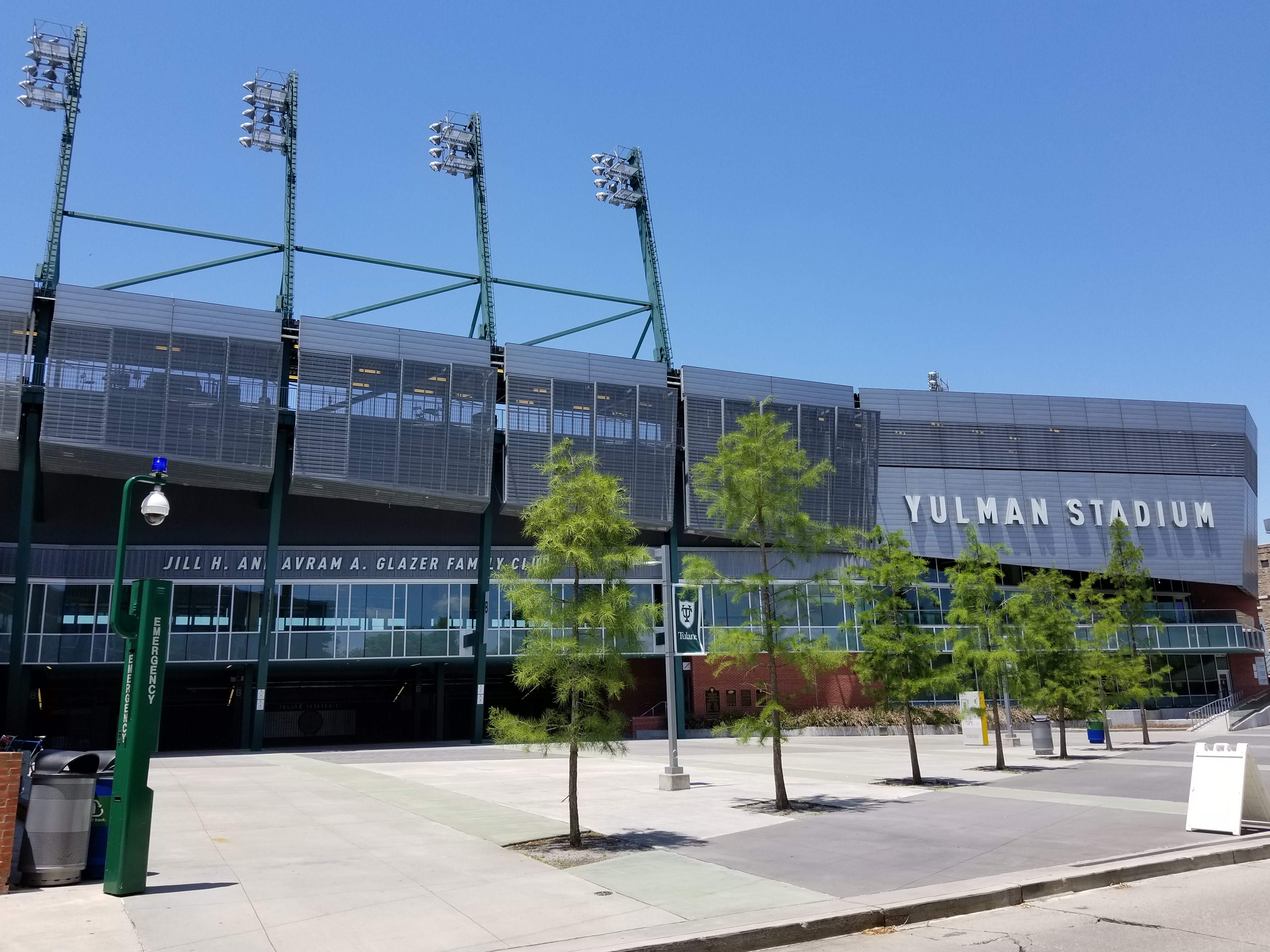 Yulman Stadium. Tulane's offense could not sustain drives in the second half at Army.